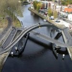 The Melkwegbridge, Purmerend, Netherlands