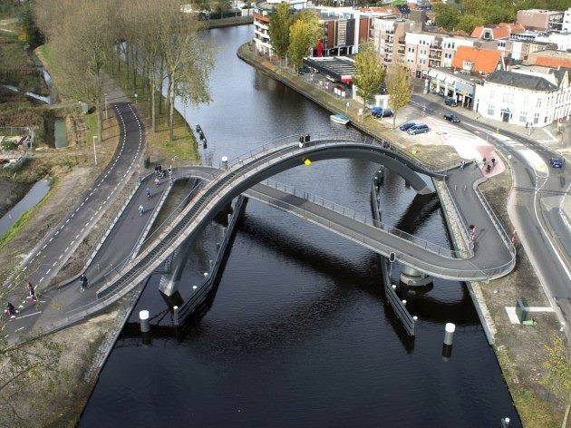 The Melkwegbridge, Purmerend, Netherlands