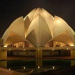 Lotus Temple in New Delhi, India