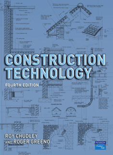 Construction Technology Fourth Edition