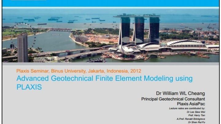 Advanced Geotechnical Finite Element Modeling using PLAXIS