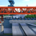 Segmental Bridges Construction 3D Animation