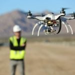 Can drones be utilized in construction for creating accurate BIM models?