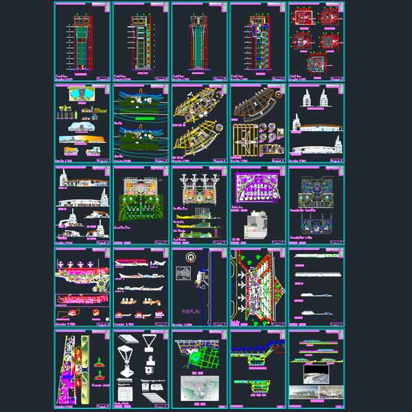 Airport Architectural Drawings FREE DWG