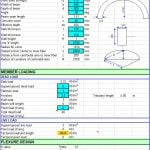 Design Curved Beam Spreadsheet