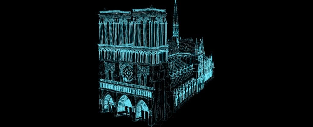 3D Laser Scans Saved in 2015 Could Help Rebuild The Notre Dame