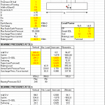 Abutment Wall Design Spreadsheet