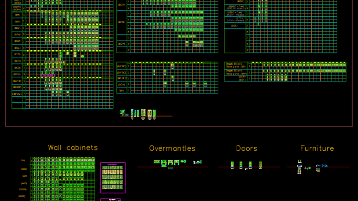 Autocad Appliances Free Blocks