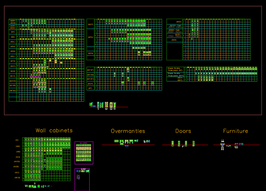 Autocad Appliances Free Blocks