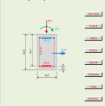 Beam design including torsion spreadsheet