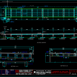 Bridge Elevations and Sections Free DWG