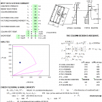 Concrete Column design spreadsheet