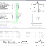 Deep Footing Design Spreadsheet