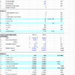 Design of Elastomeric Bearing Spreadsheet