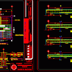 Details of beams free DWG