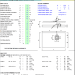 Eccentric Footing Design Spreadsheet