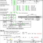 Grade Beam Design Spreadsheet