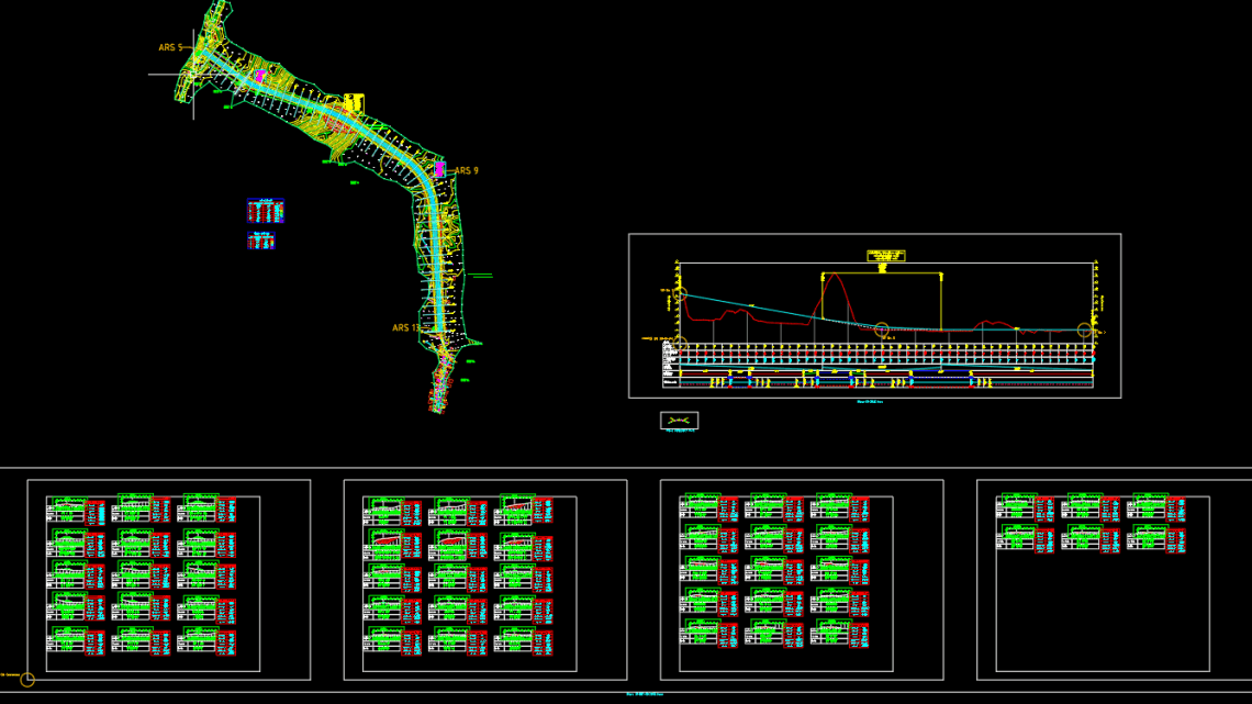 Highway Design Template Free DWG