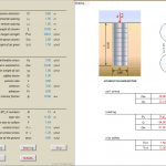 Method of jetgrouting spreadsheet