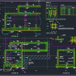 Oil Tank Reinforcement detail free drawing