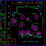 Raft Foundation Layout Free Drawing