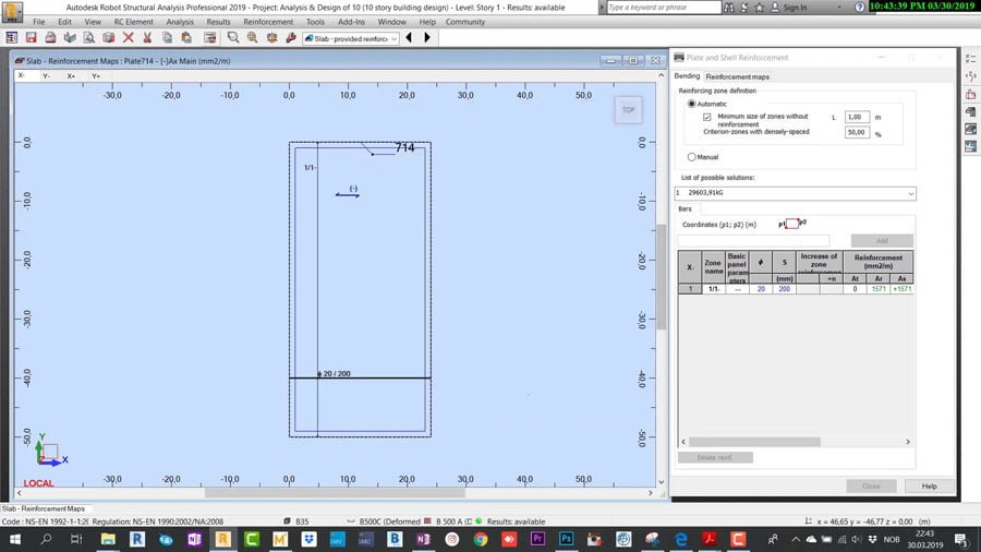 Robot Structural Analysis Professional Analysis and Design of 10 story RC Structures (Part 2)