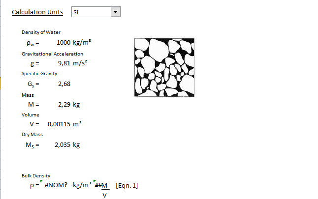 Simple Geotechnics Calculations spreadsheet