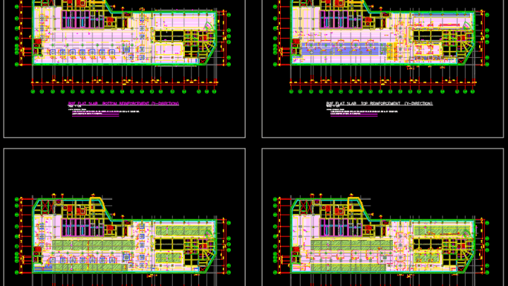 Slab reinforcement Free Drawing