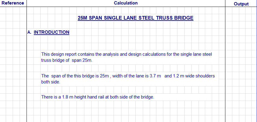 Steel Truss Bridge Design Report