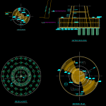 Tank Foundation Free DWG