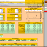 Two way slab design Spreadsheet