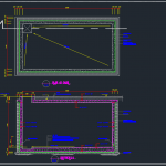 Underground Water Tank Free DWG