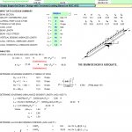 Beam with Torsional Loading Spreadsheet