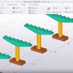 Bridge Pier and Bridge Deck Modelling in TEKLA STRUCTURES