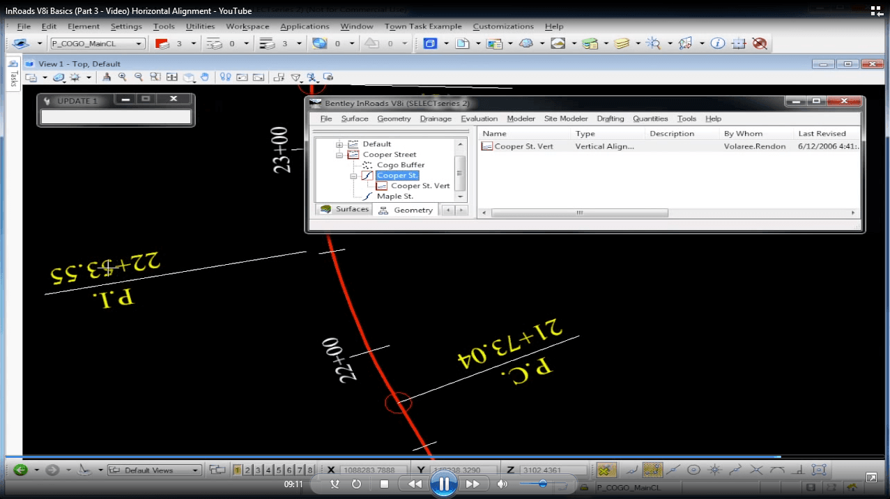 inroads tutorials v8i inroads tutorials v8i