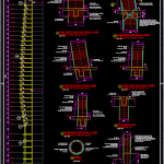 Concrete Columns Details Free Autocad File