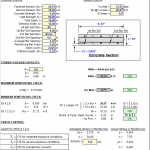 Concrete Slab and Wall Design Spreadsheet