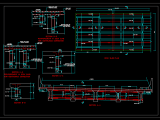 Deck Slab and Diaphragm Reinforcement Autocad Drawing