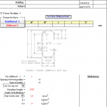 Design of C Purlins Spreadsheet