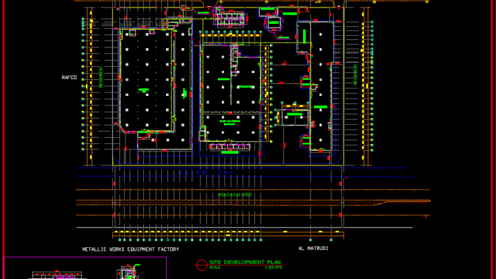 Fire Fighting System Layout Free Drawing