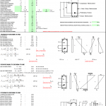 Flexural Design for Prestressed Member Spreadsheet