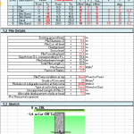 Pile Capacity All Calculations Spreadsheet