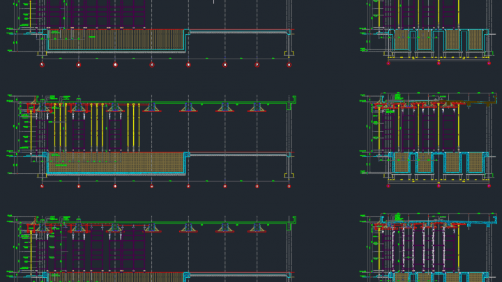 Scaffolding Details Free Drawing