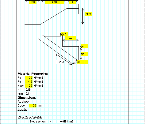 Staircase Design Spreadsheet