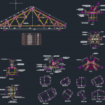 Steel Truss Details Free Drawing