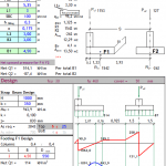 Strap Footing BSI 8110 Spreadsheet