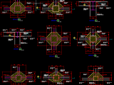 Web Girder Anchorage Autocad Free Drawing