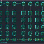 Precast Pile Layout plan Free DWG