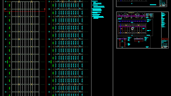 BRIDGE PLAN CROSS SECTION AND BEAM LAYOUT