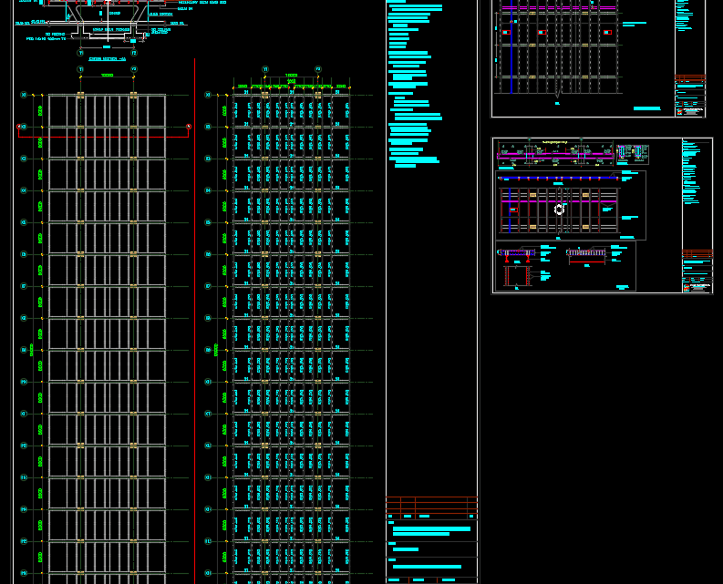 BRIDGE PLAN CROSS SECTION AND BEAM LAYOUT